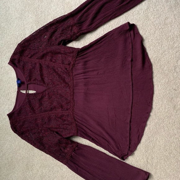 Maroon top - Picture 5 of 5